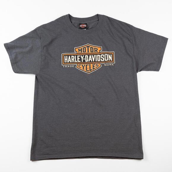 2011 Harley Davidson Wolverine T-Shirt Gray Mens Large Clinton Twp Michigan - Picture 1 of 7